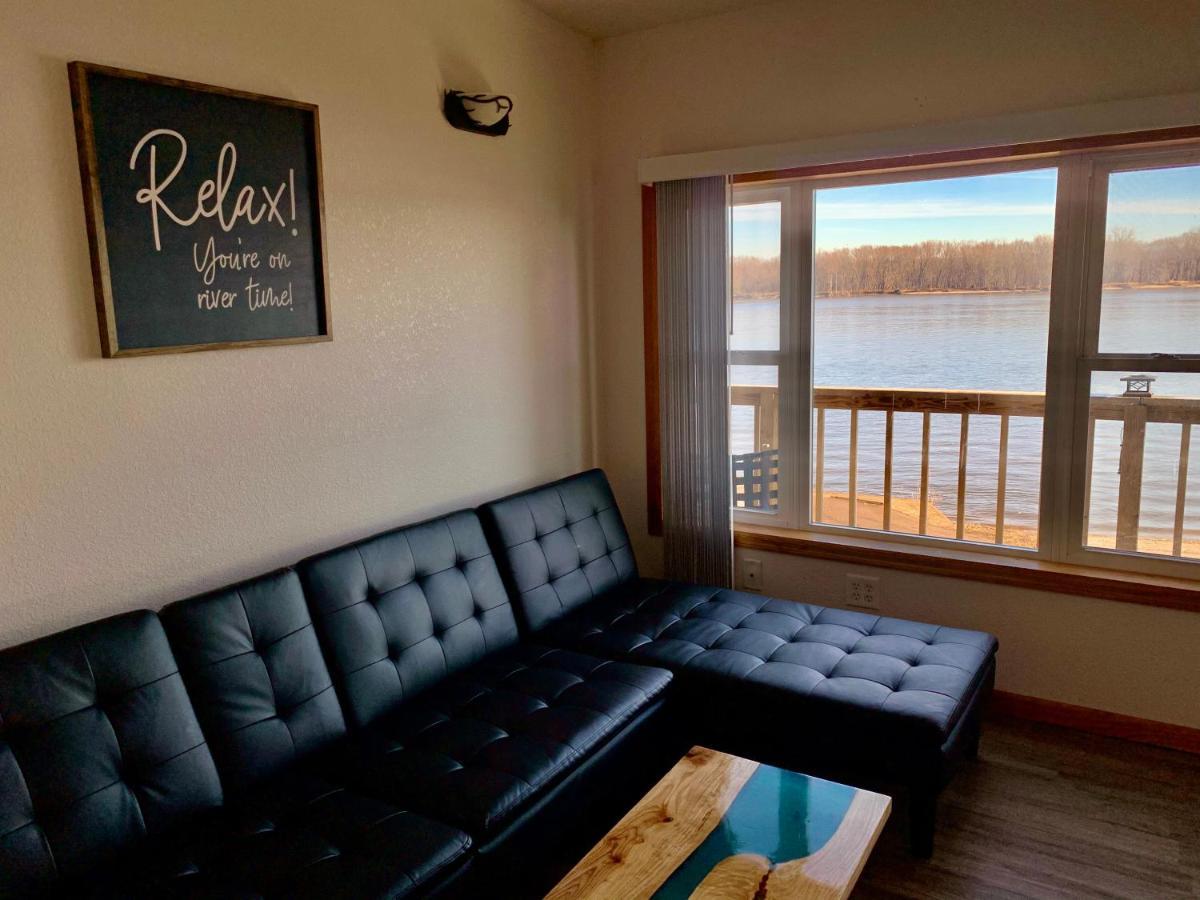 Mississippi River Cabin Bellevue Eksteriør billede